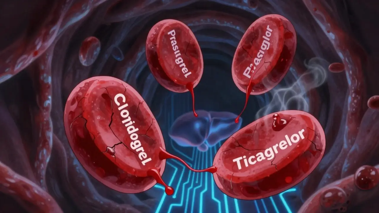 Antiplatelet Side Effects: Clopidogrel vs Prasugrel vs Ticagrelor - What You Need to Know