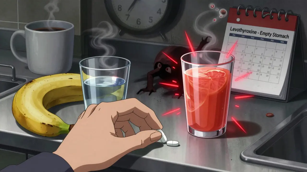 How Food Affects Medication Side Effects: Simple Rules for Patients