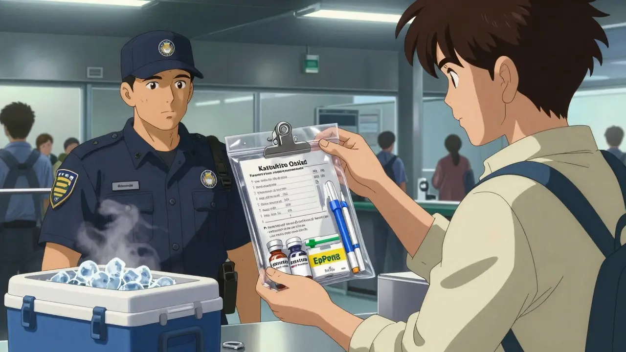 How to Clear Security with Liquid Medications and Supplies at Airports