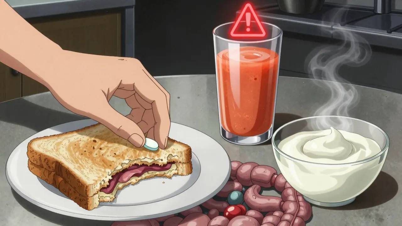 Taking Medication with Food: When and Why It Reduces Side Effects